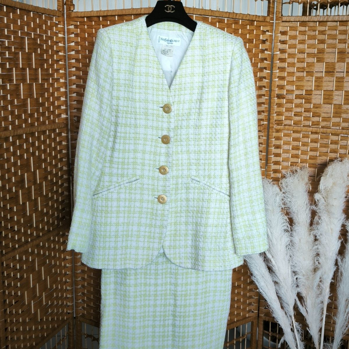 Ensemble tailleur vintage Yves Saint Laurent vintage