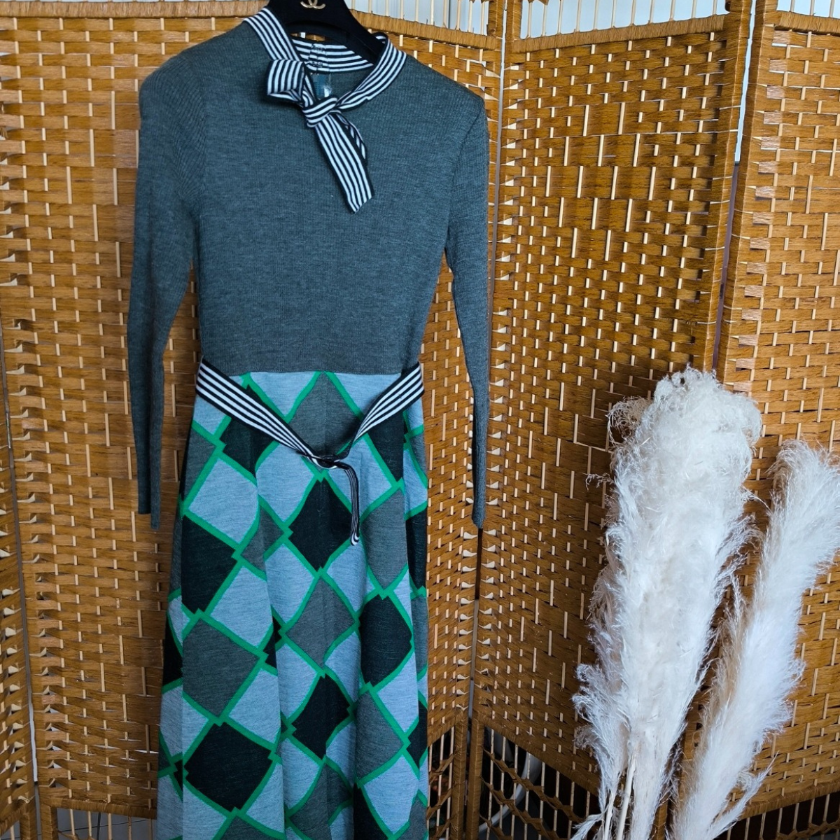 Robe en lainage vintage Gay Bibson