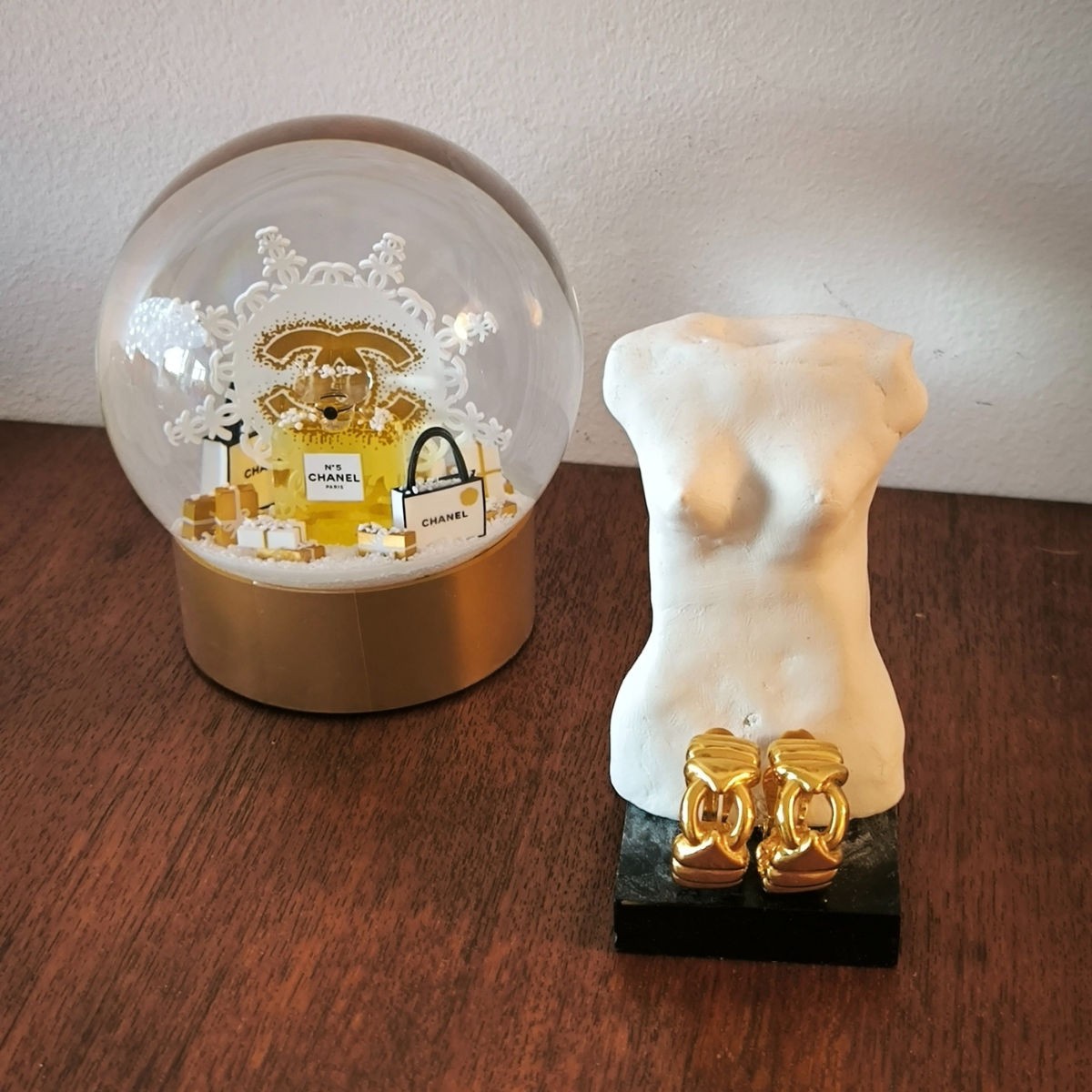 Boucles d'oreilles clip vintage Ted Lapidus