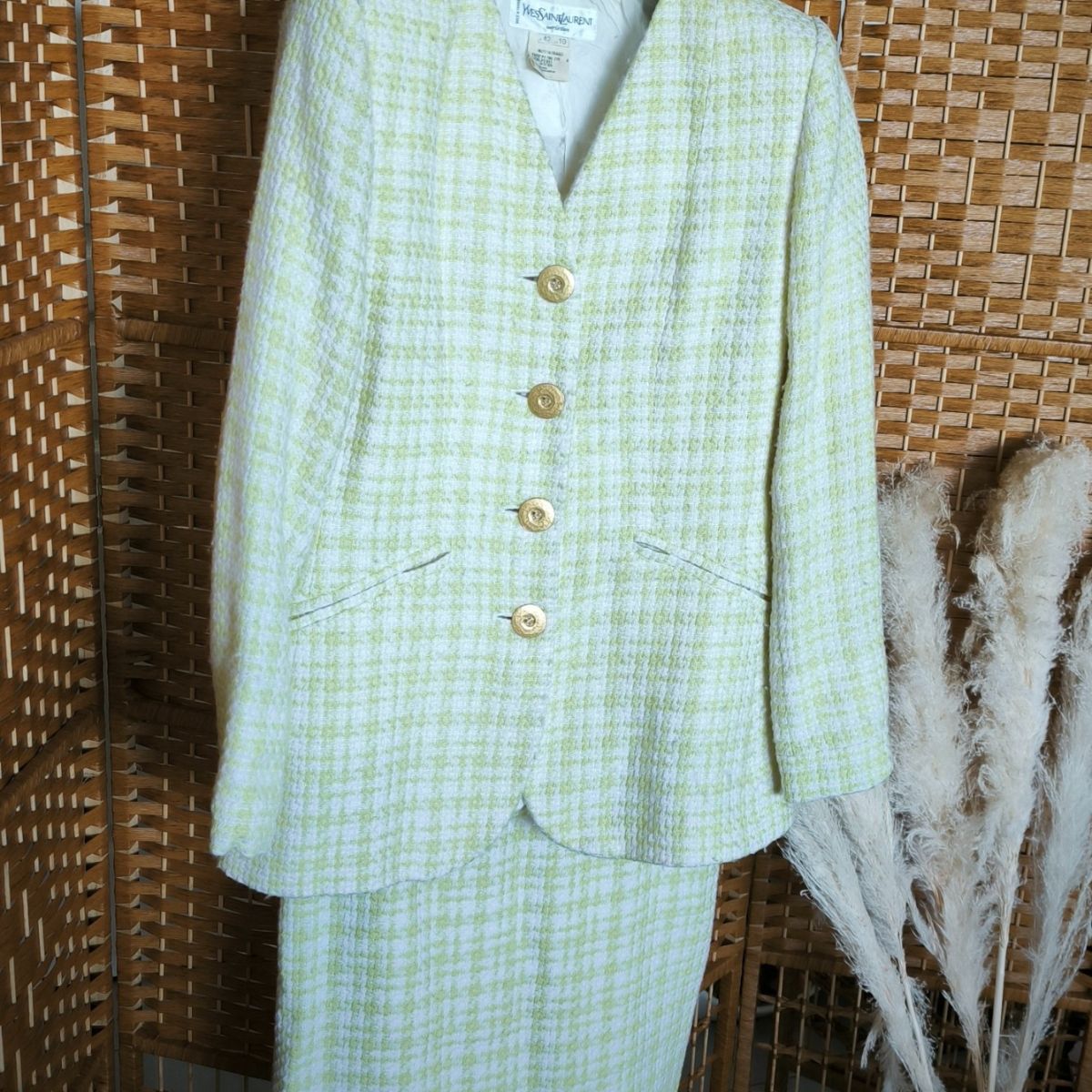 Ensemble tailleur vintage Yves Saint Laurent vintage