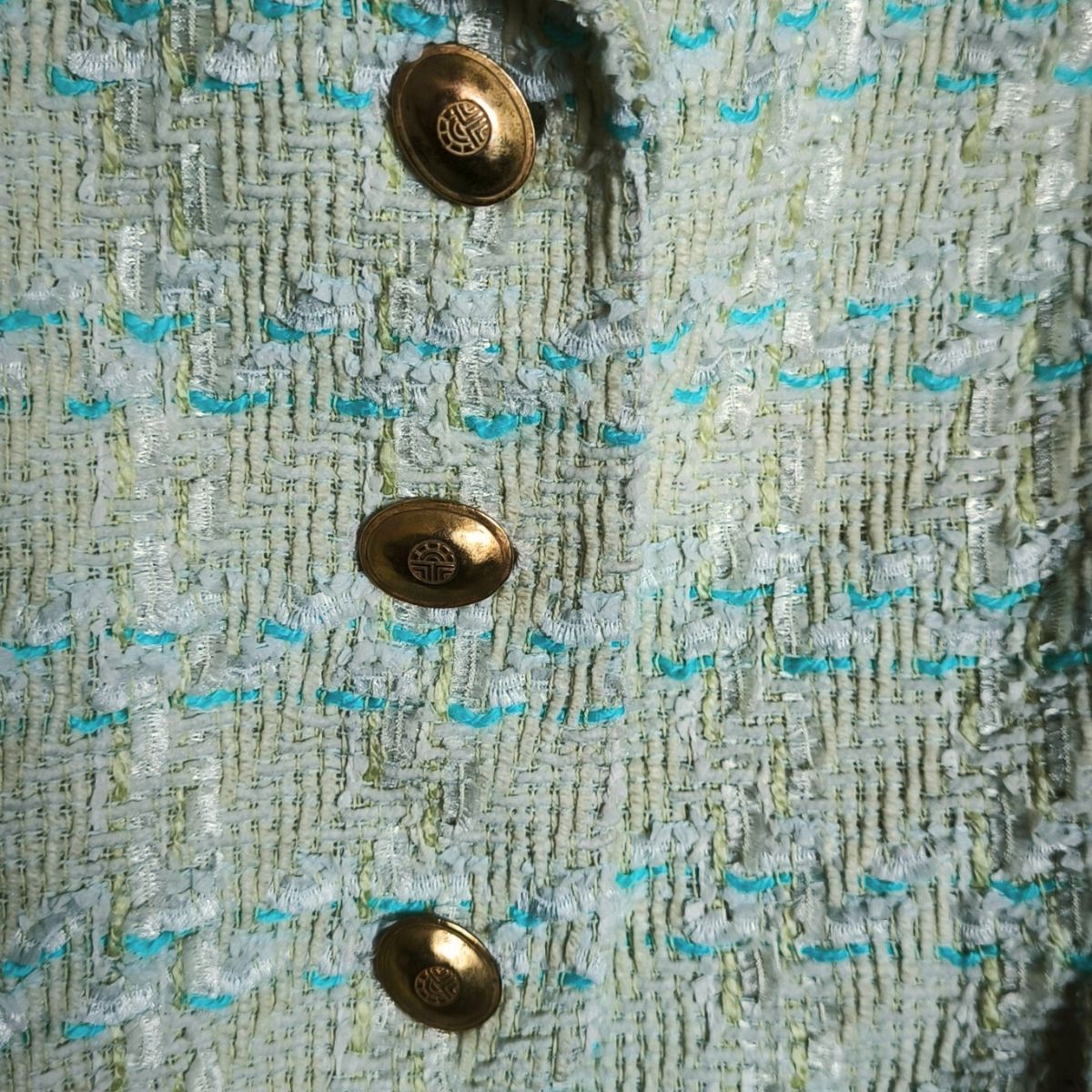 Ensemble tailleur en tweed Louis Féraud vintage