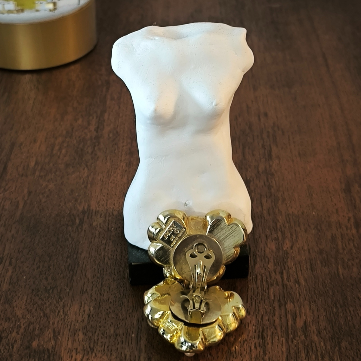 Boucles d'oreilles clip vintage Jacky de G