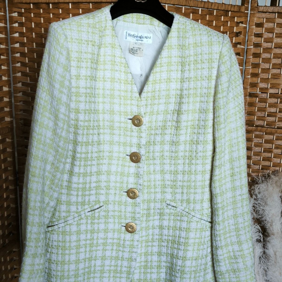 Ensemble tailleur vintage Yves Saint Laurent vintage
