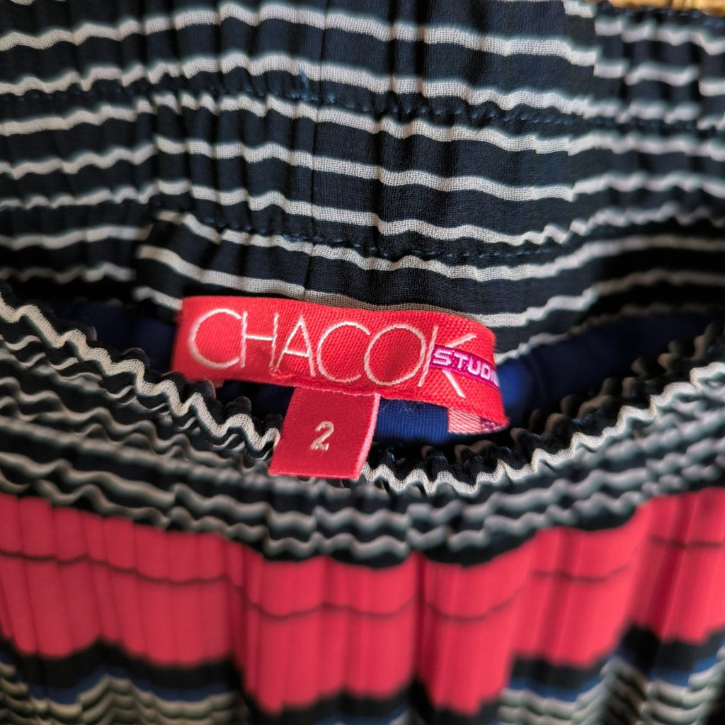 Jupe plissée vintage Chacok