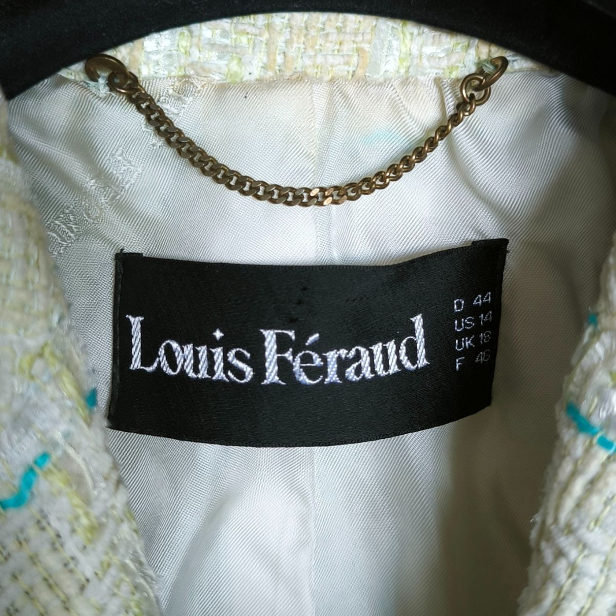Ensemble tailleur en tweed Louis Féraud vintage