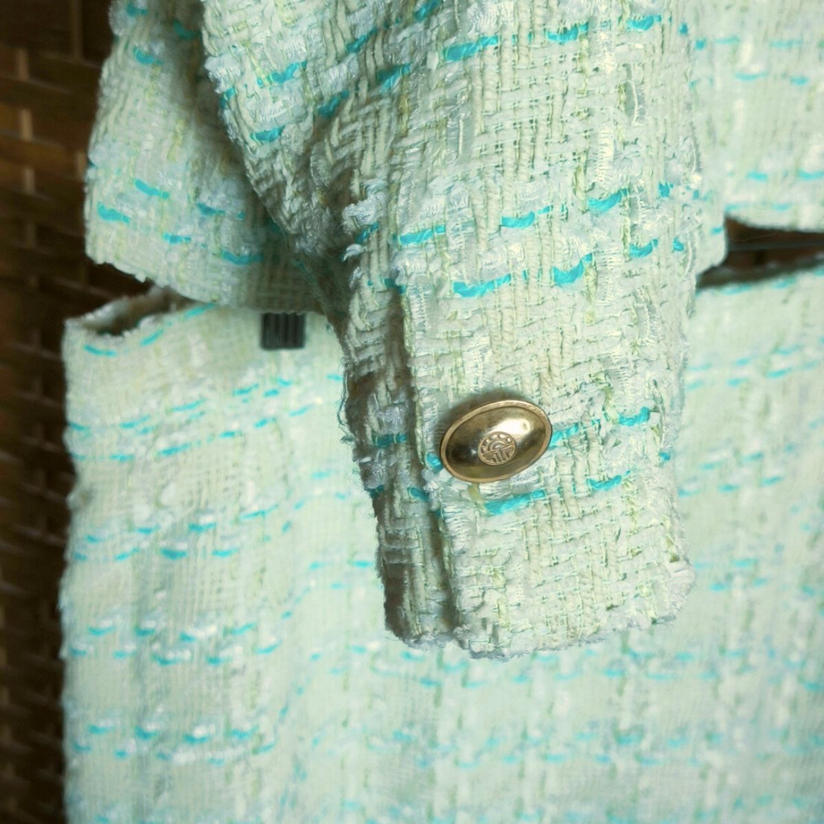 Ensemble tailleur en tweed Louis Féraud vintage