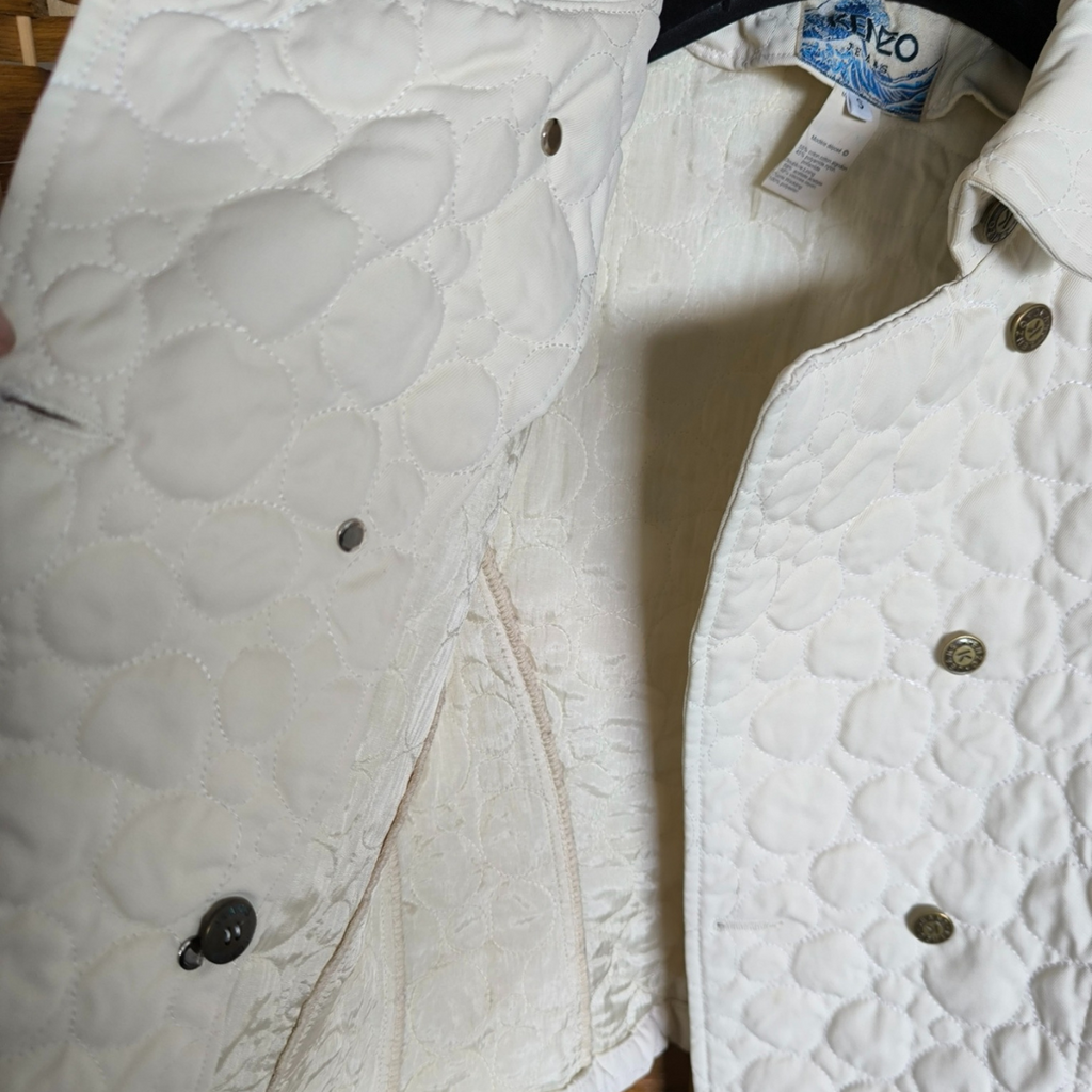 Ensemble matelassé Kenzo Jeans vintage