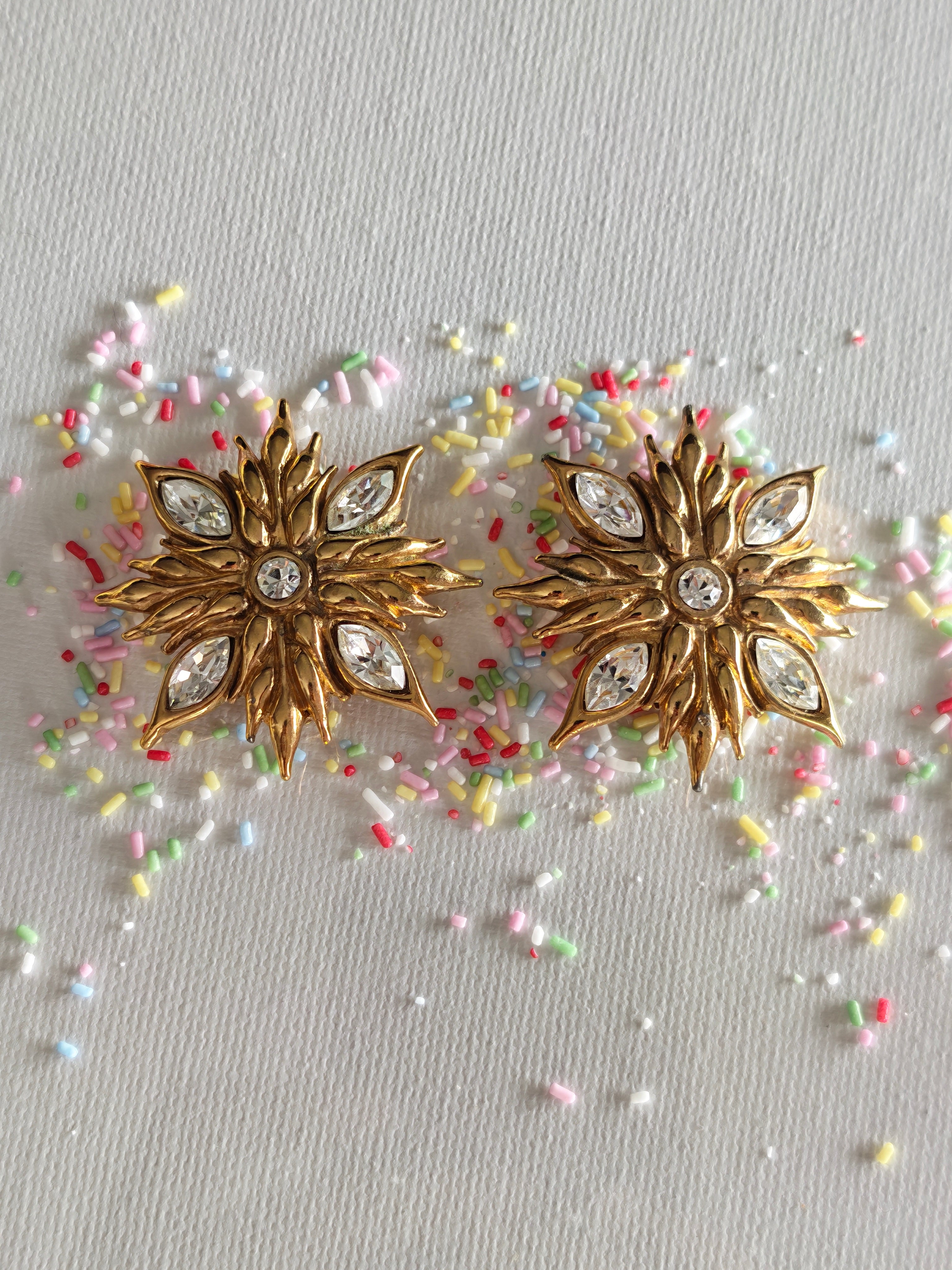 Paire de boucles d'oreilles clip Guy Laroche